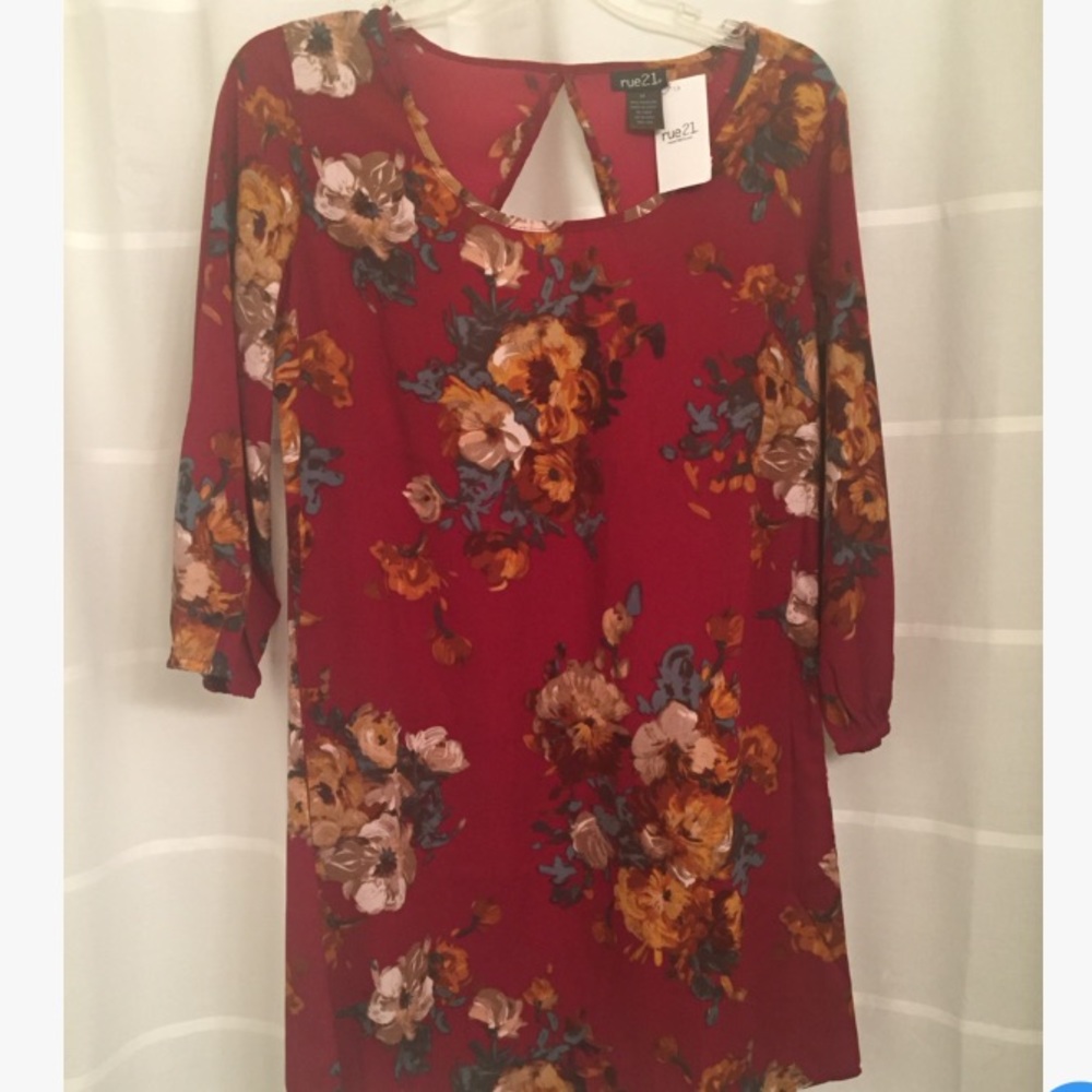 Floral Shift Dress